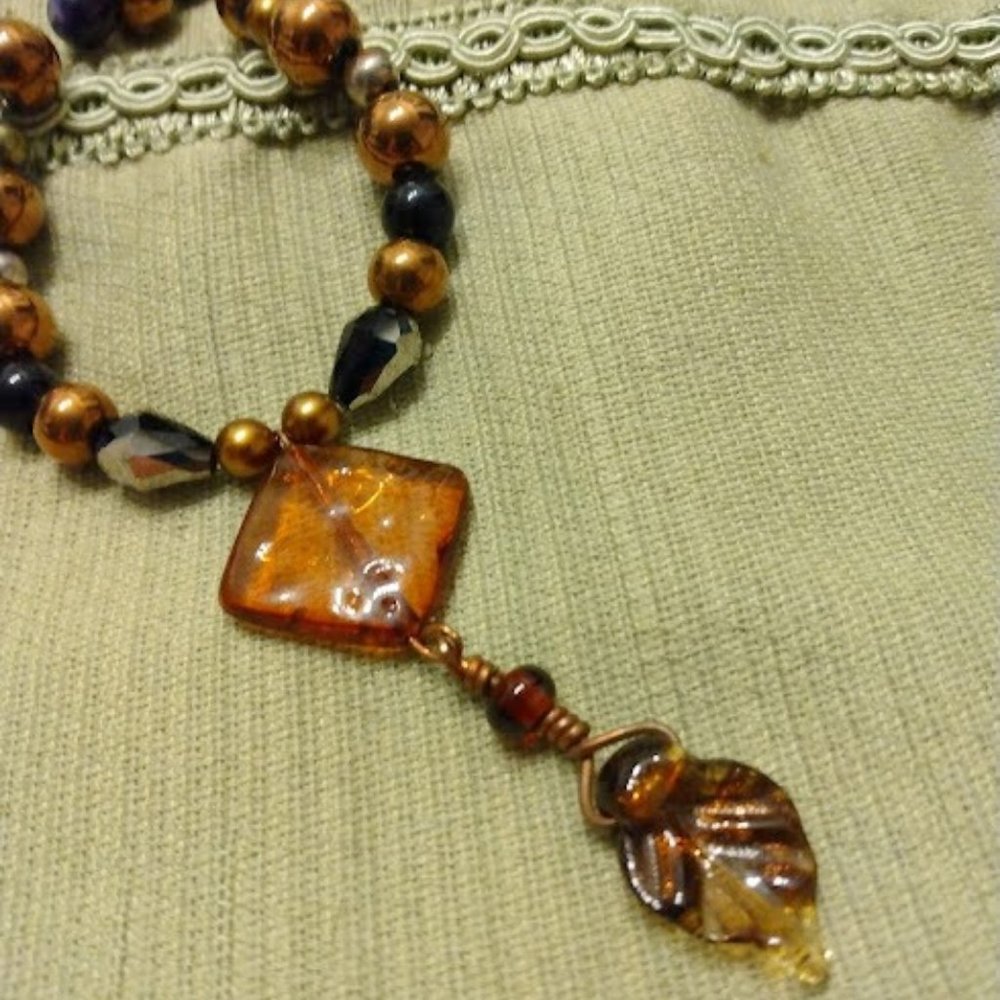 Beautiful hand made necklace